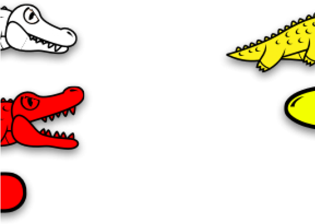 Crocodile Clipart Hungry Alligator - Crocodile Clipart Hungry Alligator (640x480)