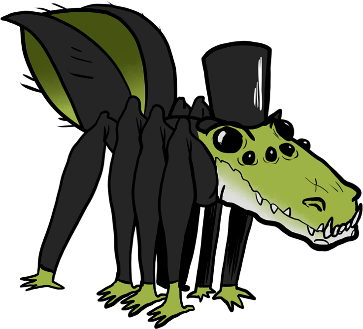 Gator Clipart Cool - Cartoon (798x666)