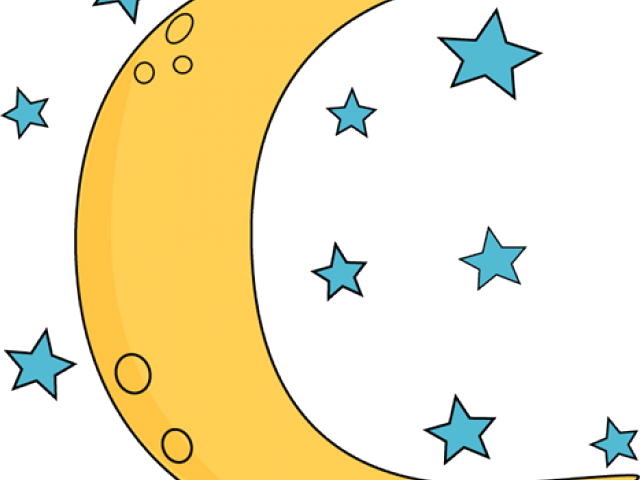 Clip Art Black And White Stock Cute X Dumielauxepices - Moon And Stars Cartoon Png (640x480)