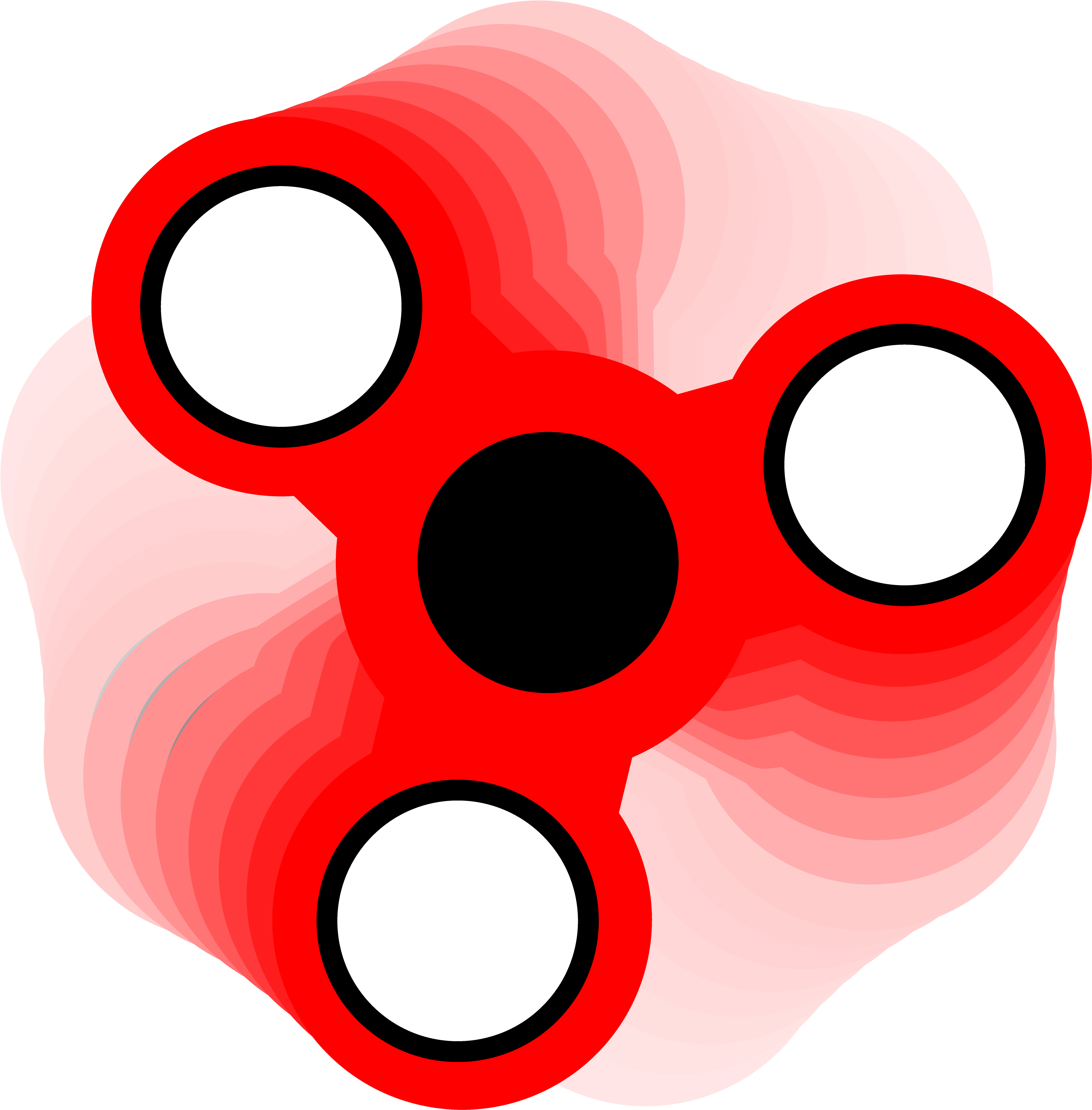 Fidget Spinner Vector , Png Download - Fidget Spinner Vector , Png Download (3857x3919)