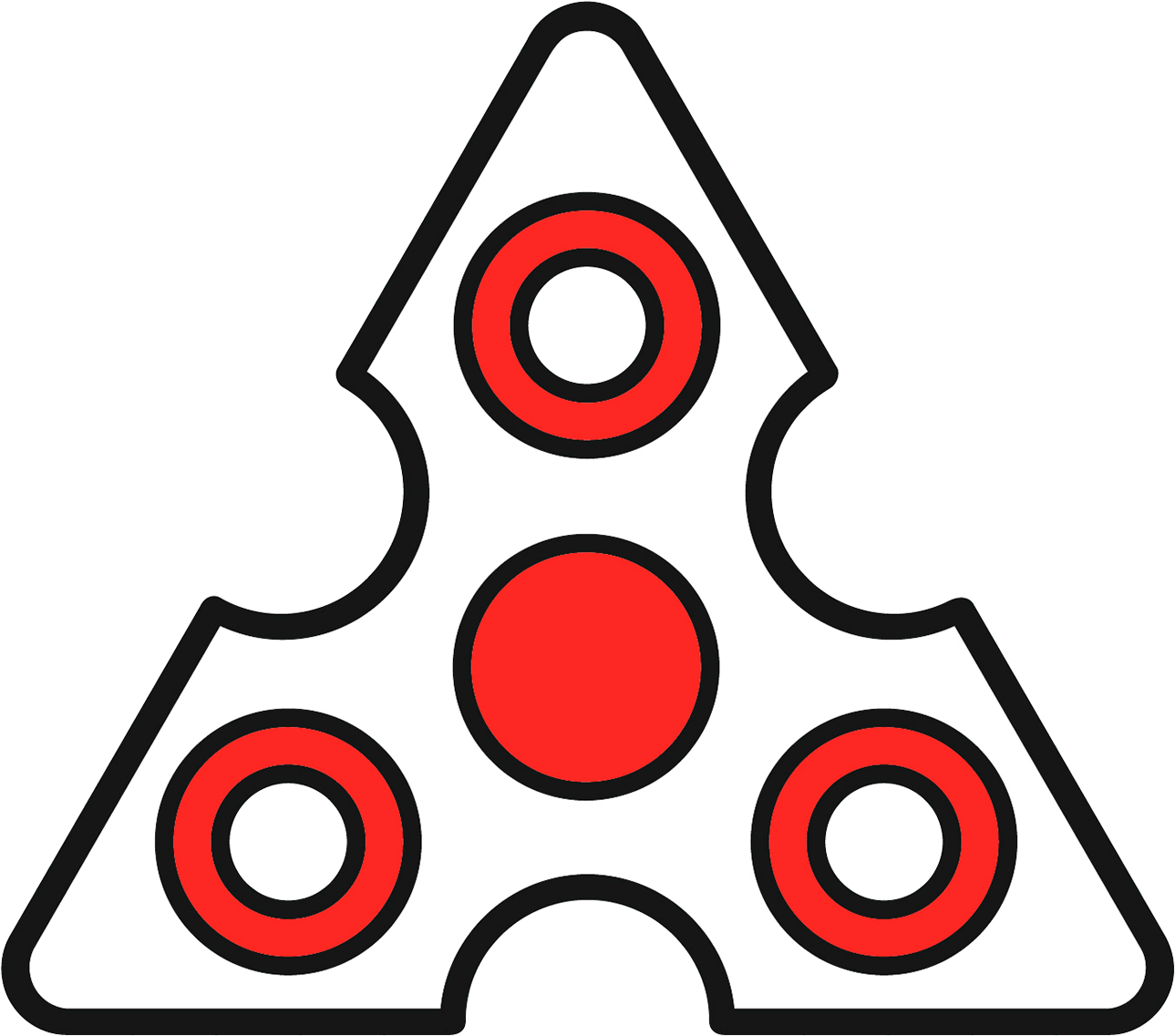 Fidget Spinner App & Stickers Messages Sticker-5 - Circle (1500x1500)