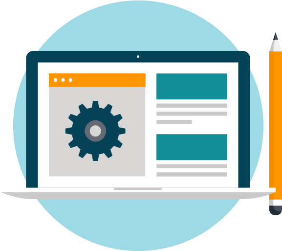 Learn About Product Content - Content Writing Icon (651x587)