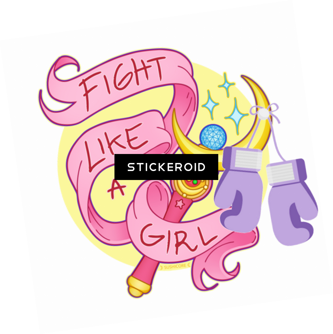 Fight Like A Girl - Fight Like A Girl Magical Girl (1155x1156)