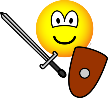 Sword Fighting Emojis And Smileys Pinterest - Fighting Emoji (374x341)