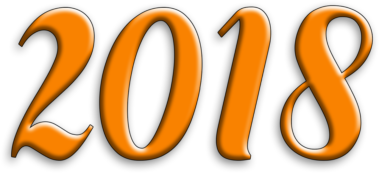 Happy New Year 2018 Free Download 3d Wallpapers , Png - Happy New Year 2018 Free Download 3d Wallpapers , Png (1273x580)