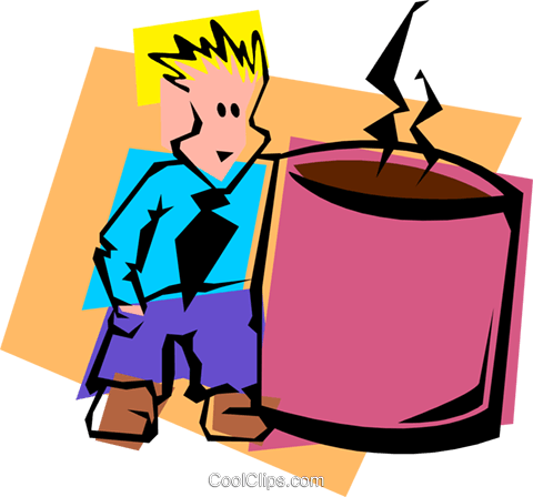 Café Fanatique Vecteurs De Stock Et Clip-art Vectoriel - Café Fanatique Vecteurs De Stock Et Clip-art Vectoriel (480x448)