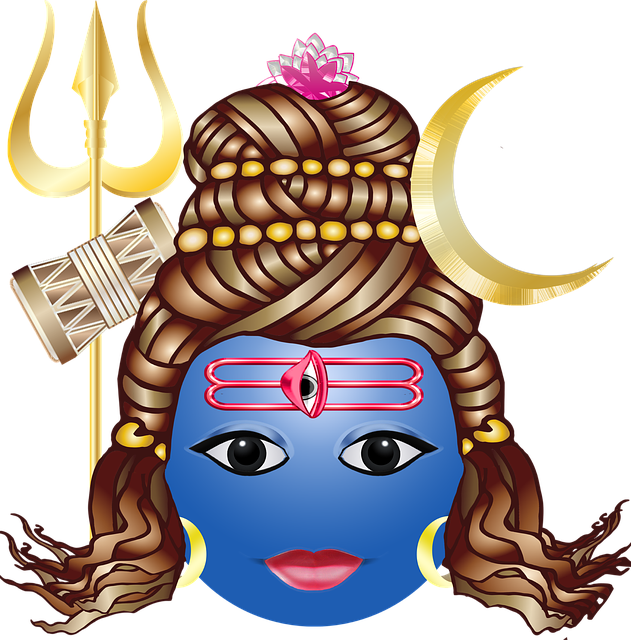 Shiva Emoticon Smiley Emoji - Shiva (631x640)
