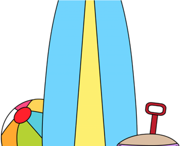 Surfboard Clipart Beach Drawing - Clip Art (640x480)