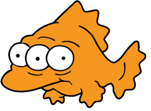 Fish Clipart Creepy - Sandycove (640x480)