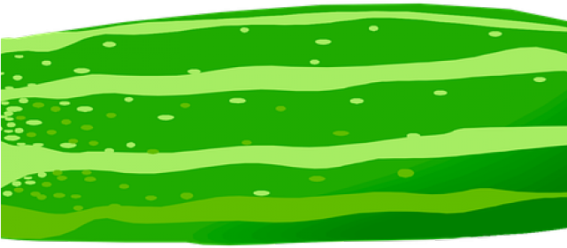 Cucumber Clipart One - Cucumber Illustration Png (640x480)