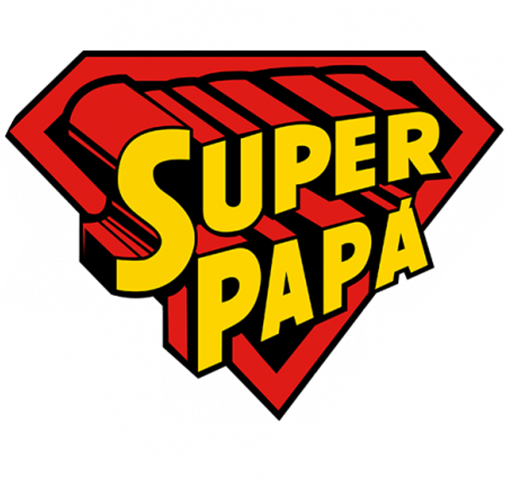 #feliz Día De Los Padres - Logo Super Papa - (1024x974) Png Clipart Downloa...
