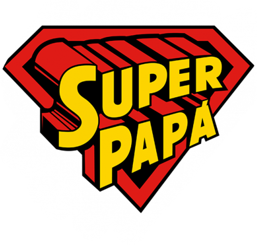 #feliz Día De Los Padres - Logo Super Papa (1024x974)