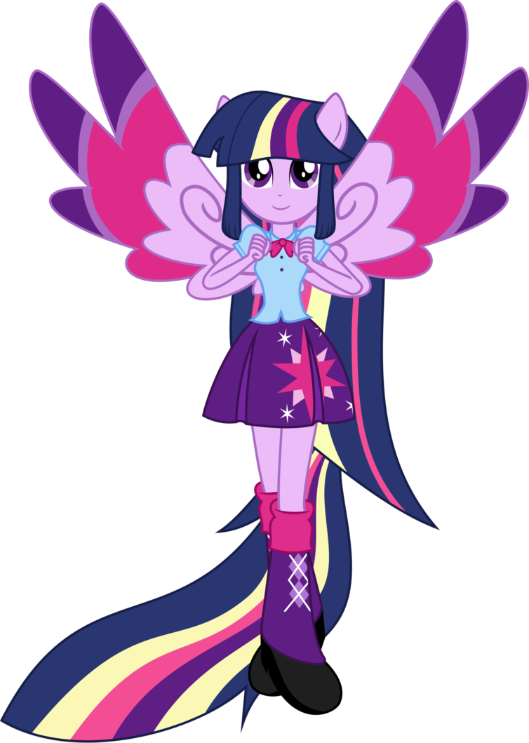 Twilight Sparkle Rainbow Power Eg By Aqua-pony On Deviantart - Mlp Eg Rainbow Power (754x1059)