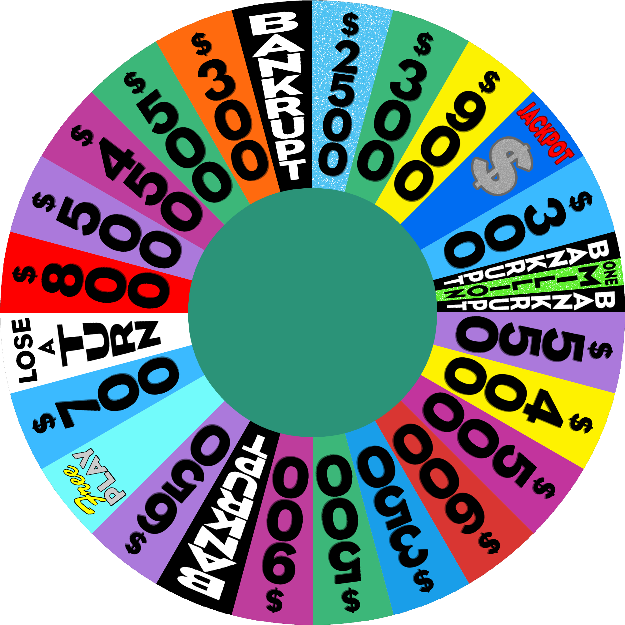 Rwmioub - Wheel Of Fortune (2025x2025)