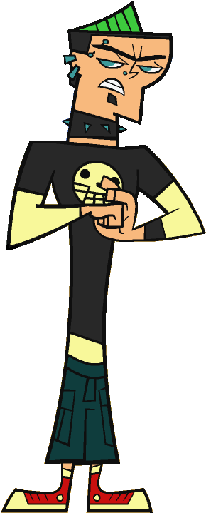 Rime Clipart Delinquent - Total Drama Duncan Png (315x737)