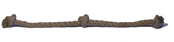 Large Hemp Dog Toy Hemp Rope Hemptopia Png Transparent - Weapon (600x400)