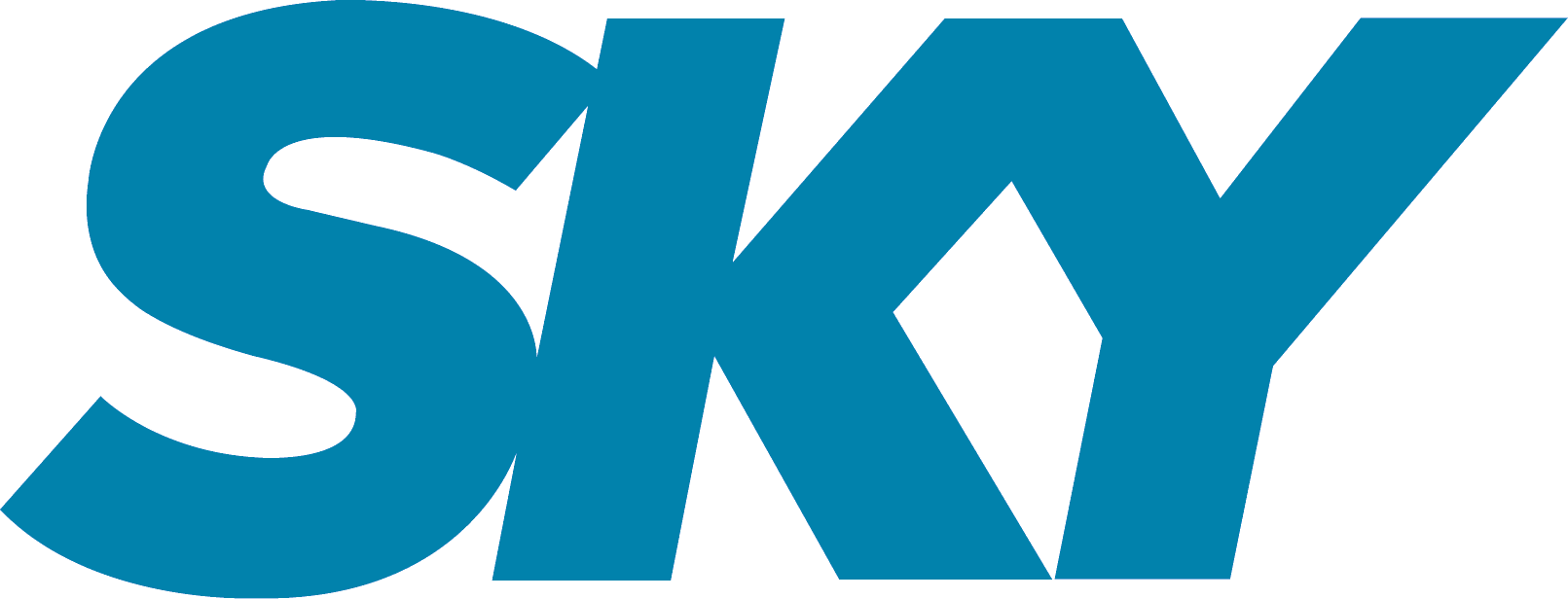 Sky Logo Logospikecom Famous And Free Vector Logos - Sky Tv Logo Png (1611x616)