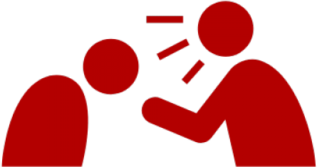 Violence Clipart Abuse Neglect - Bullying Black And White Clipart (640x480)