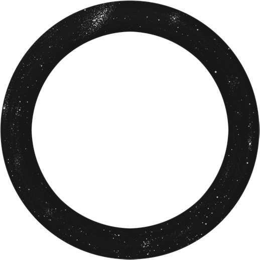 ›/*** The Operating System ***\‹(ˆ ˆ‹) - Black Circle Picture Frame (518x518)
