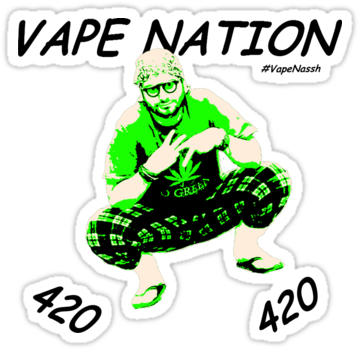 Vape Nation Png Picture Black And White Download - Vape Nation Png Picture Black And White Download (359x349)