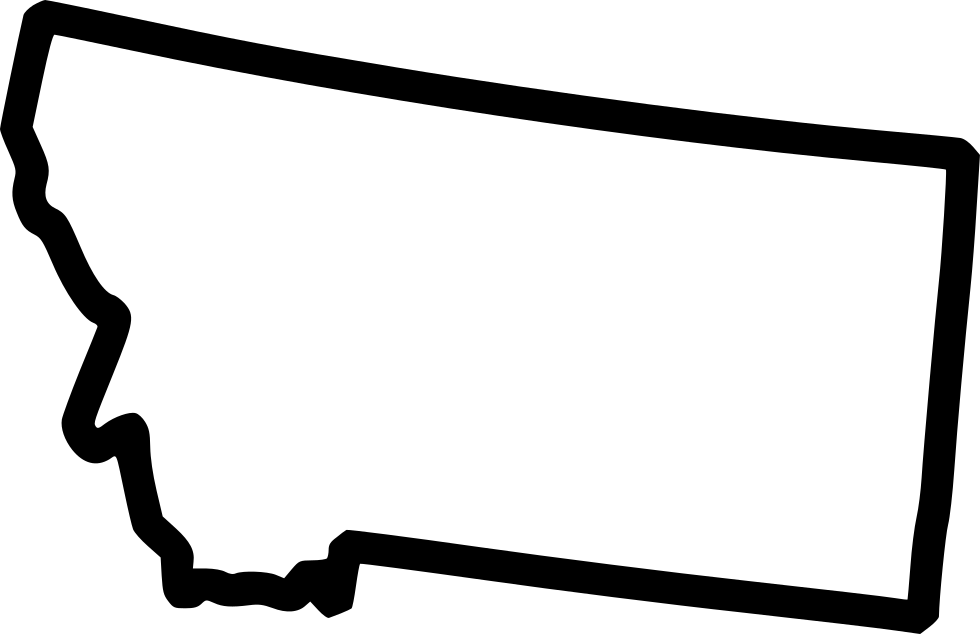 Montana Clipart Simple - Montana Png (980x634)