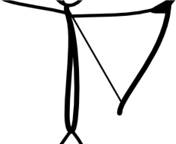 Archery Clipart Stickman - Archery Clipart Stickman (640x480)