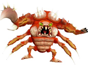 Enhanced Vision , Fear Generation, Unique Sense ("tremor-sense") - Rock Crab (400x312)
