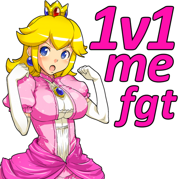 Punch Out Princess Edition Super Mario Know Your Meme - Super Princess Peach 2 (600x600)