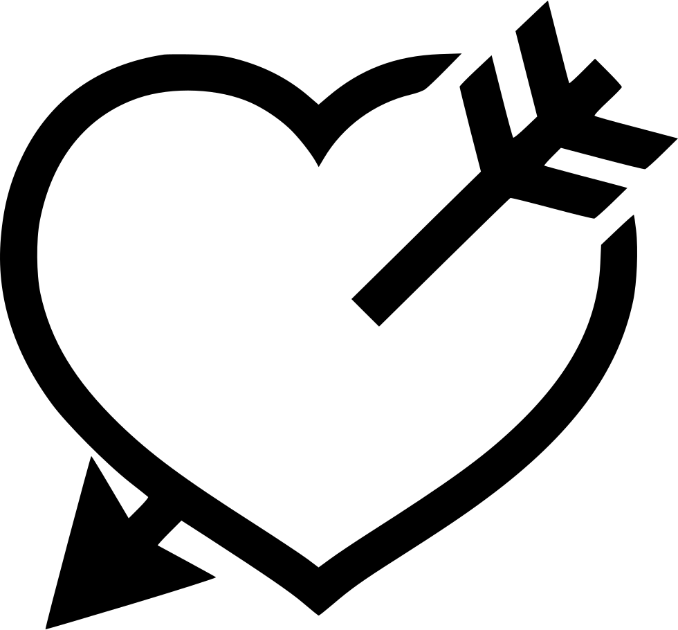 Heart - Heart Bow Png (980x910)