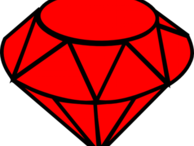 Ruby Clipart Fire - Drawing (640x480)