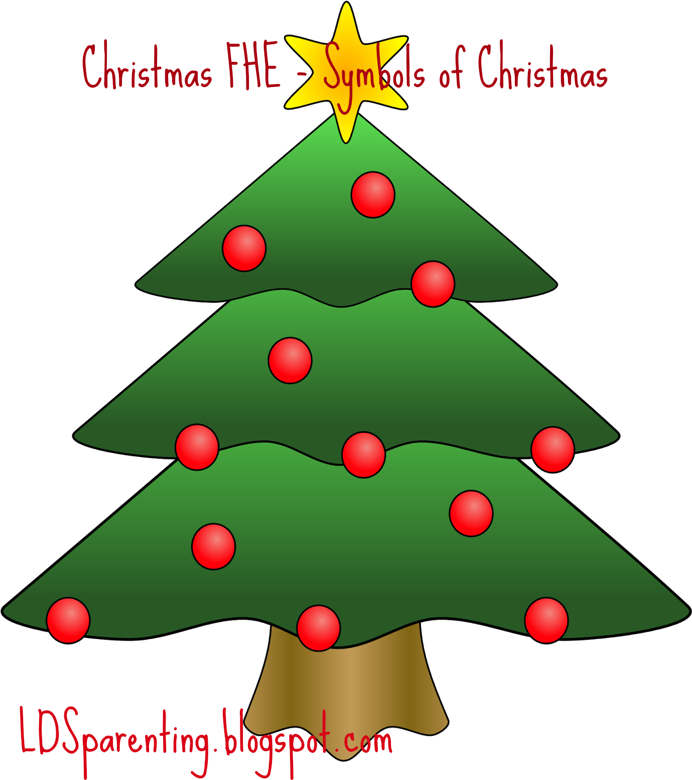 Christmas Fhe ~ Symbols Of Christmas - Christmas Fhe ~ Symbols Of Christmas (1412x1600)