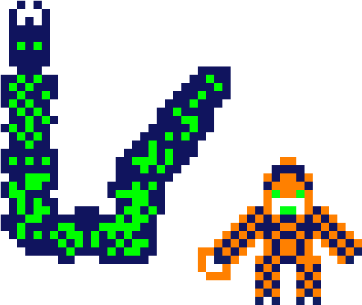 Pixilart Terraria Fan Made Battle Elite Destroyer Elite - Cartoon (1200x1200)