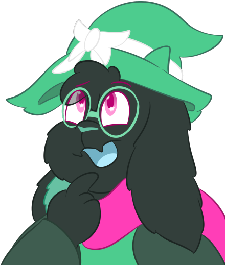 Knowing Kris I'm Sure They Had A Good Reason To Eat - Kris X Ralsei (540x540)