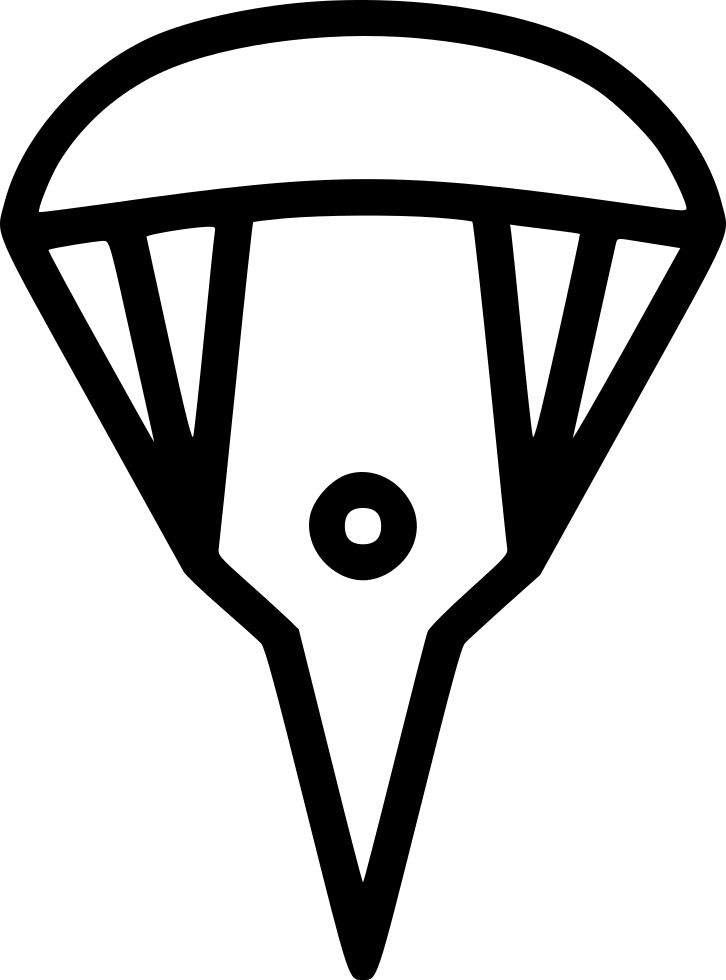 Parachute Clipart Paragliding - Parachute (726x980)