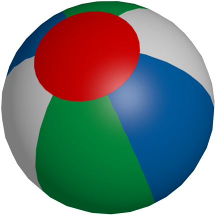 Beach Ball On Beach - Luxo Beach Ball (1191x670)