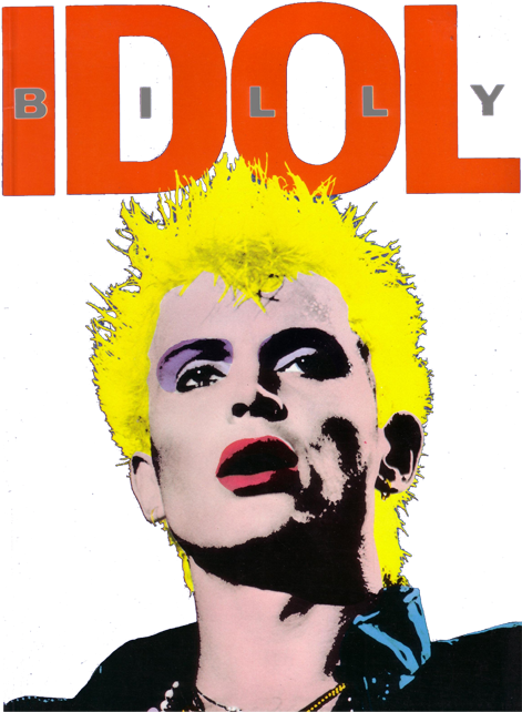 Billy Idol Billy Idol Billy Idol Rock Muzika Motivi - Billy Idol (500x666)