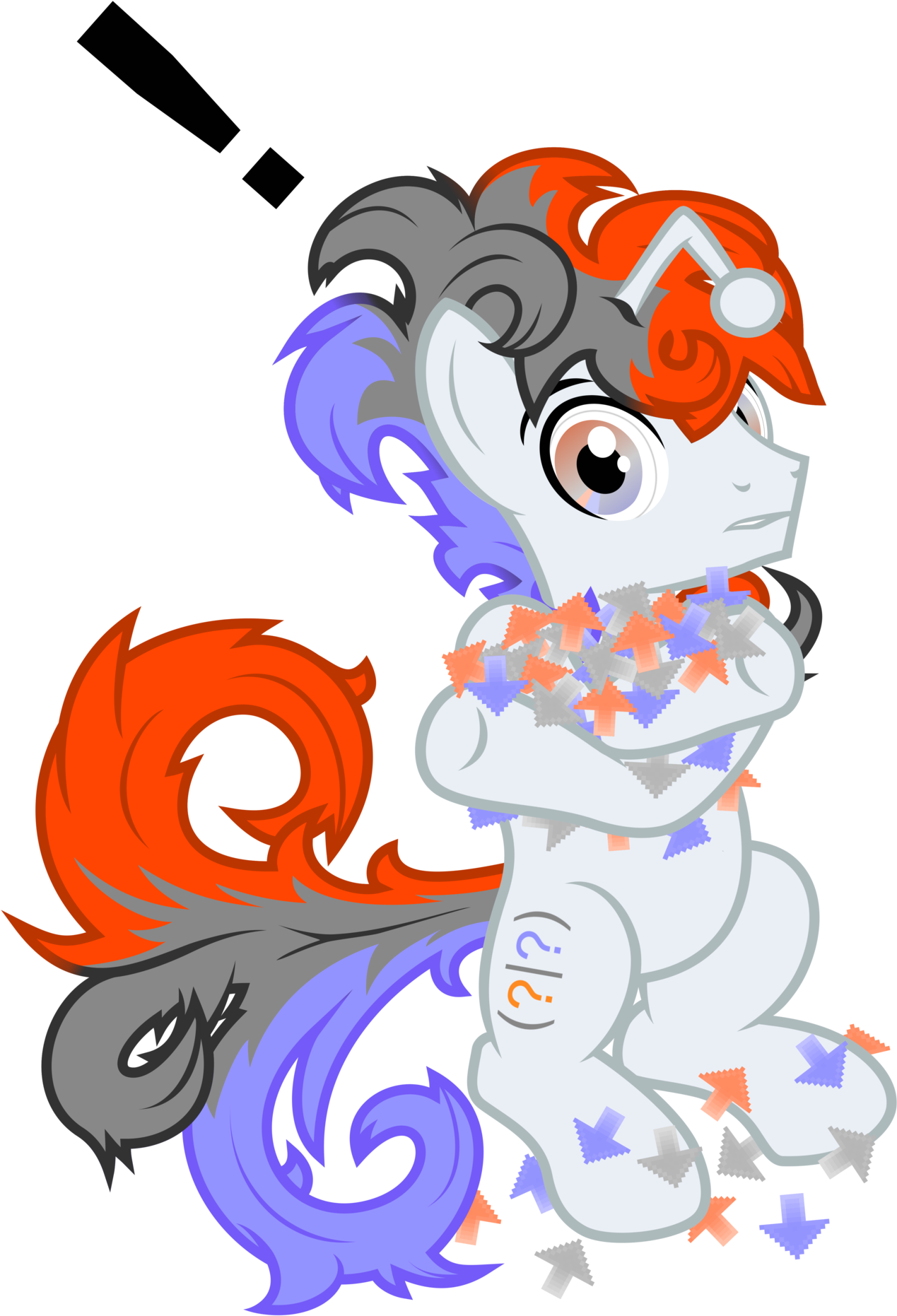 Reddit Pony Of Confusion By Millennialdan On - Cartoon (1280x1872)