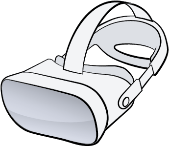 Varjo Vr-1 Headset - Line Art (363x363)