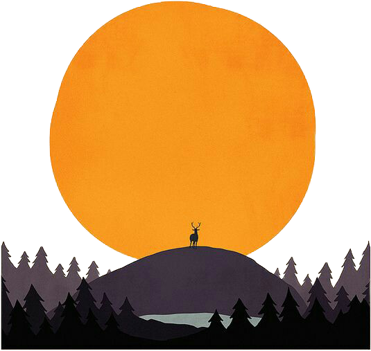 Picture Black And White Download Hill Silhouette At - Illustration (552x640)