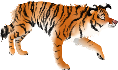 Bengaltigerdye - - Siberian Tiger (475x538)
