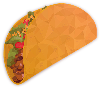 Taco, Tacos Food, Mexican Foods - Transparent Taco Clip Art (680x340)