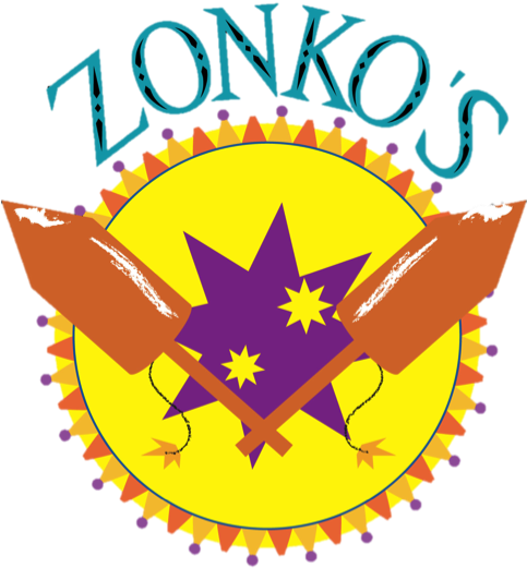 Three Broomsticks Inn Zonko's Joke Shop - Zonko's Joke Shop Sign (482x573)