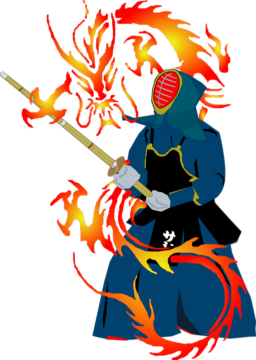 Hwa Rang Do Stick Free Vector Graphic - Shu Ha Ri Aikido (513x720)