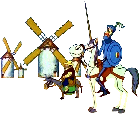 An Error Occurred - Don Quijote De La Mancha Gif Png (500x407)