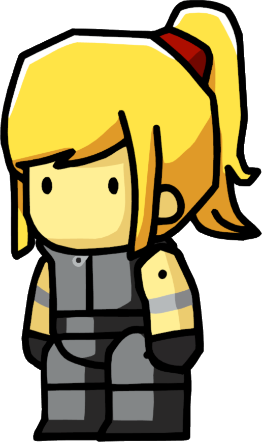 Image Female Png Scribblenauts - Cartoon (516x868)
