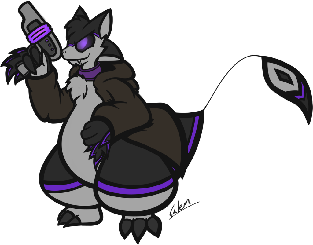 Avali Bounty Hunter By Purple-salem - Cartoon (1024x802)