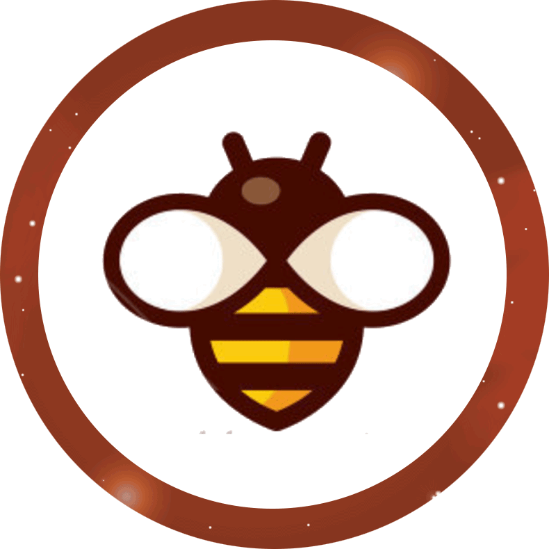 Buzzin - Clip Art Bee (790x790)