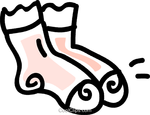 Calcetines Libres De Derechos Ilustraciones De Vectores - Calcetines Libres De Derechos Ilustraciones De Vectores (480x370)