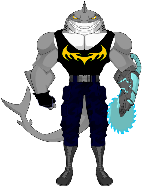 Shark Troy Bounty Hunters By Leaodesordeiro - Cartoon (894x894)