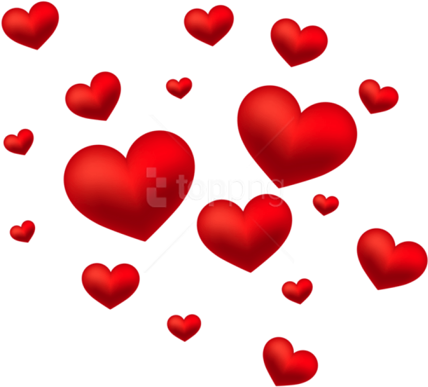 Download Corazones Clipart Png Photo Toppng - Clipart Transparent Hearts (850x760)